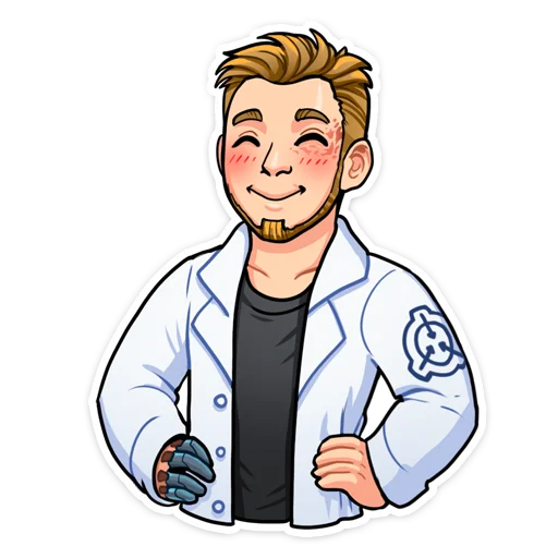 ☺️ Стикер «SCP Foundation ARTSCP» для Telegram