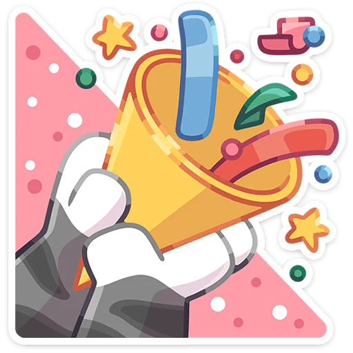 🐾 Стикер «Лапки-Царапки» для Telegram