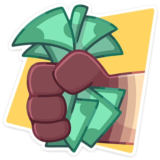 🐾 Стикер «Лапки-Царапки» для Telegram