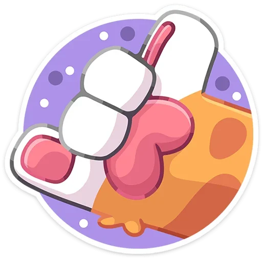 🤙 Стикер «Лапки царапки» для Telegram