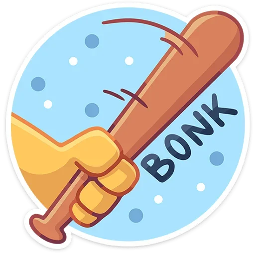 👊 Стикер «Лапки царапки» для Telegram