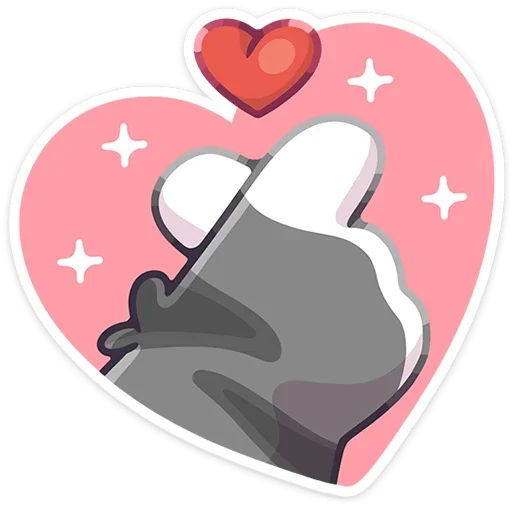 🫰 Стикер «Лапки царапки» для Telegram