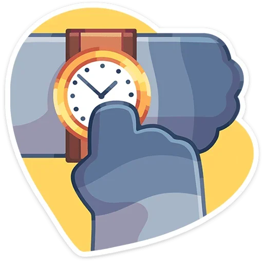 ⏳ Стикер «Лапки царапки» для Telegram