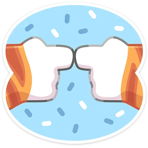 👉 Стикер «Лапки царапки» для Telegram