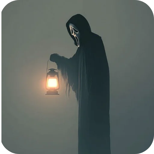 🌌 Стикер «Scream» для Telegram