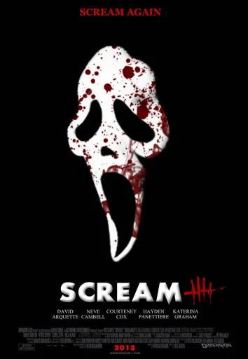😱 Стикер «Scream poster» для Telegram