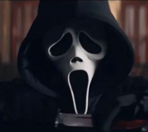 😱 Стикер «Scream poster» для Telegram