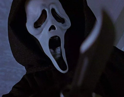 😱 Стикер «Scream poster» для Telegram