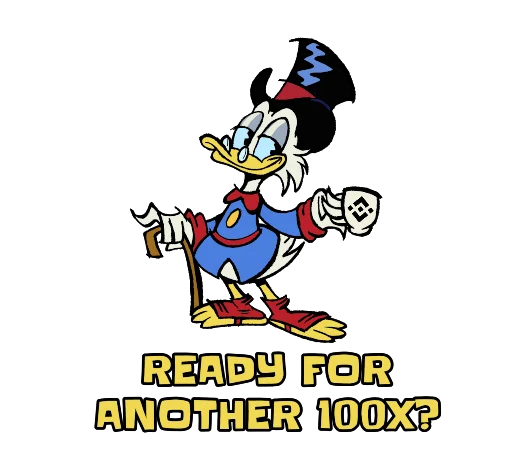 ✊ Стикер «SCROOGE CALLS» для Telegram