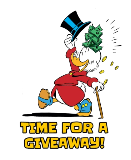 🔥 Стикер «SCROOGE CALLS» для Telegram