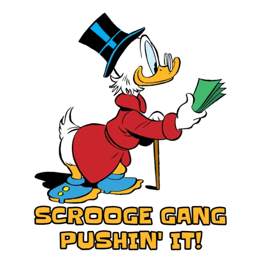 📈 Стикер «SCROOGE CALLS» для Telegram