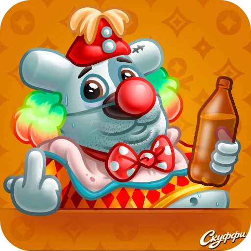 🧸 Стикер «Scuffy» для Telegram