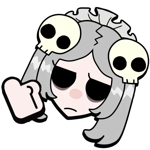 👍 Стикер «Brawl stars × skullgirls» для Telegram
