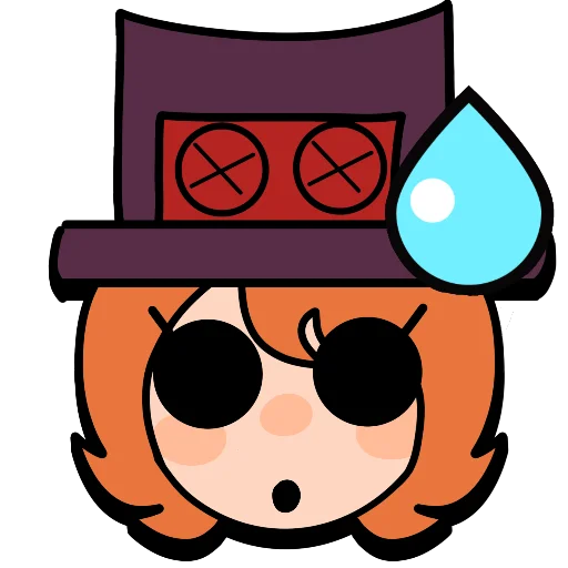 😰 Стикер «Brawl stars × skullgirls» для Telegram