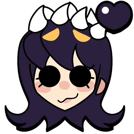 🖤 Стикер «Brawl stars × skullgirls» для Telegram