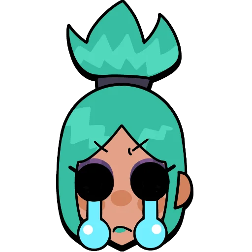 😓 Стикер «Brawl stars × skullgirls» для Telegram
