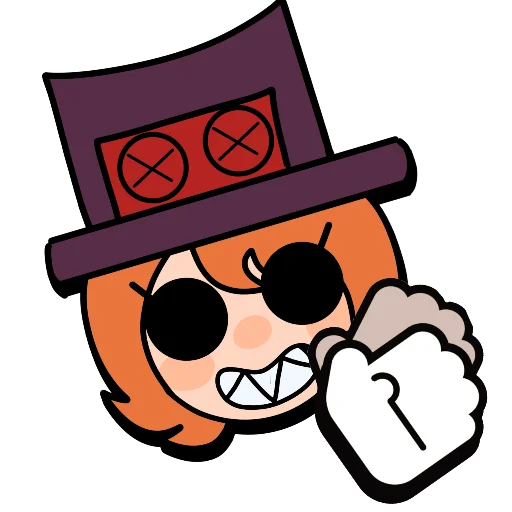 👏 Стикер «Brawl stars × skullgirls» для Telegram