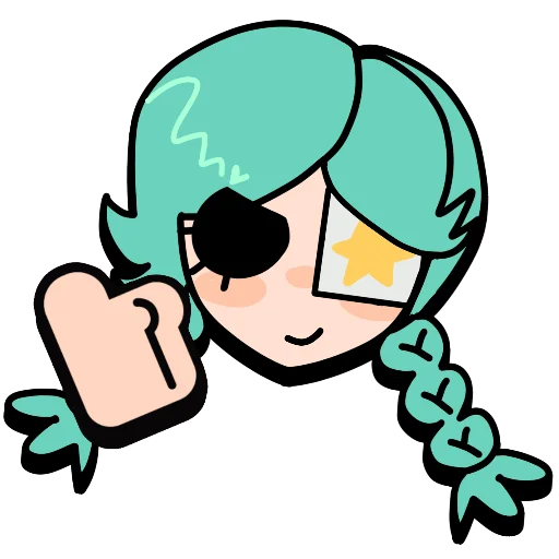 👍 Стикер «Brawl stars × skullgirls» для Telegram