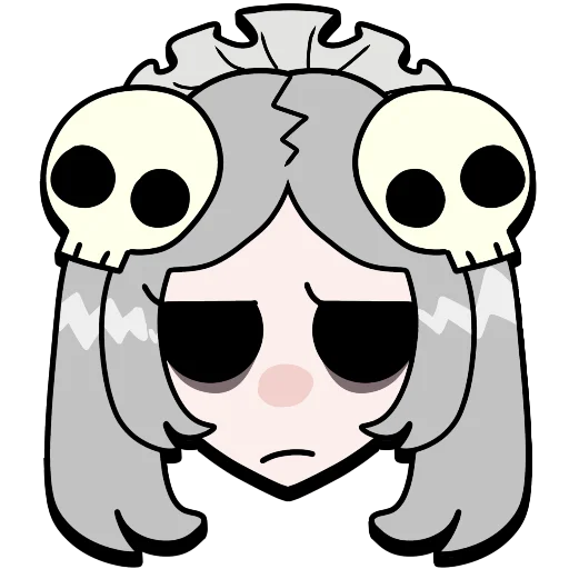 😐 Стикер «Brawl stars × skullgirls» для Telegram