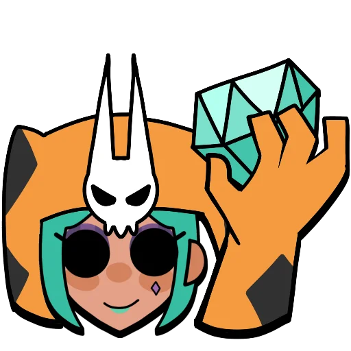 🤟 Стикер «Brawl stars × skullgirls» для Telegram