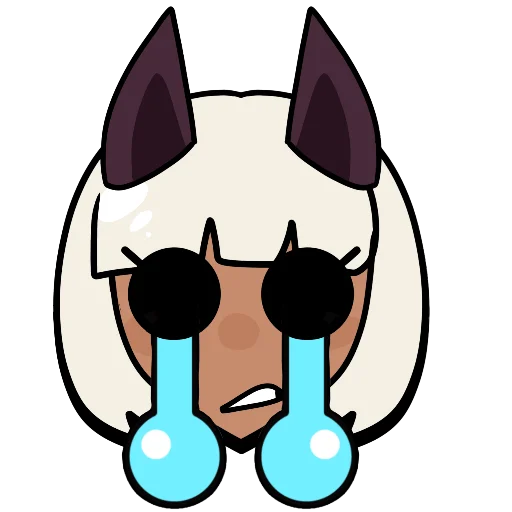 😿 Стикер «Brawl stars × skullgirls» для Telegram