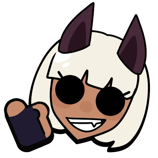 👍 Стикер «Brawl stars × skullgirls» для Telegram