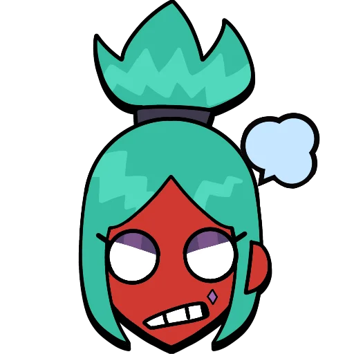👎 Стикер «Brawl stars × skullgirls» для Telegram