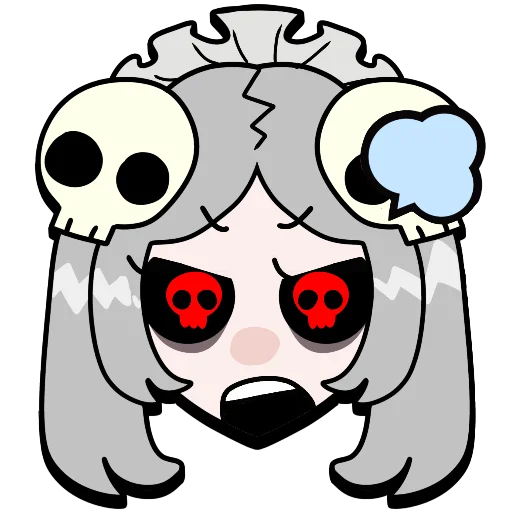 💥 Стикер «Brawl stars × skullgirls» для Telegram