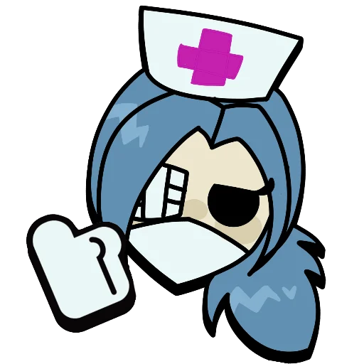 👍 Стикер «Brawl stars × skullgirls» для Telegram
