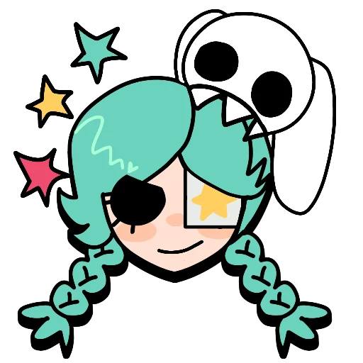 Стикерпак Brawl stars × skullgirls для Telegram