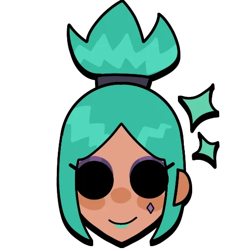 ✨ Стикер «Brawl stars × skullgirls» для Telegram