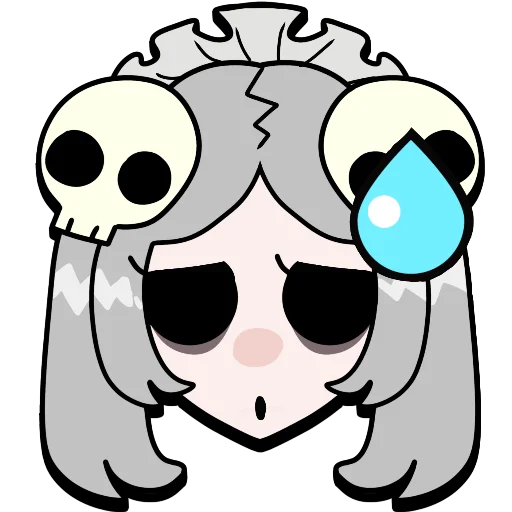 😅 Стикер «Brawl stars × skullgirls» для Telegram