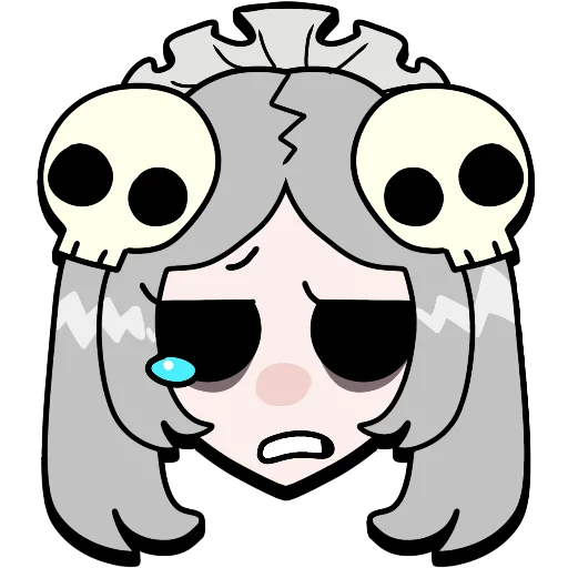 🥲 Стикер «Brawl stars × skullgirls» для Telegram