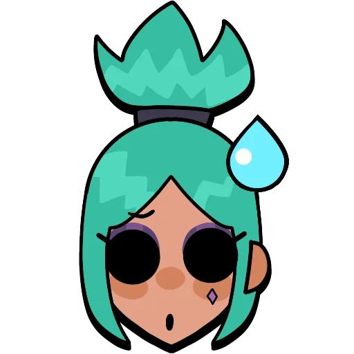😰 Стикер «Brawl stars × skullgirls» для Telegram