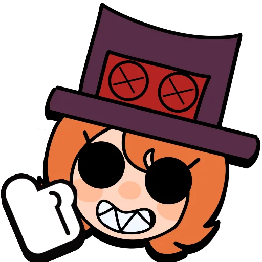 👍 Стикер «Brawl stars × skullgirls» для Telegram