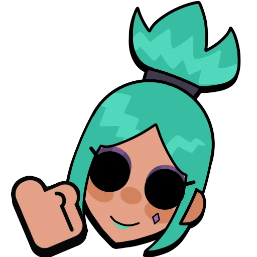 👍 Стикер «Brawl stars × skullgirls» для Telegram