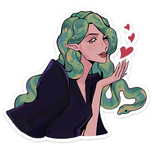 ⭐ Стикер «Сцилла» для Telegram