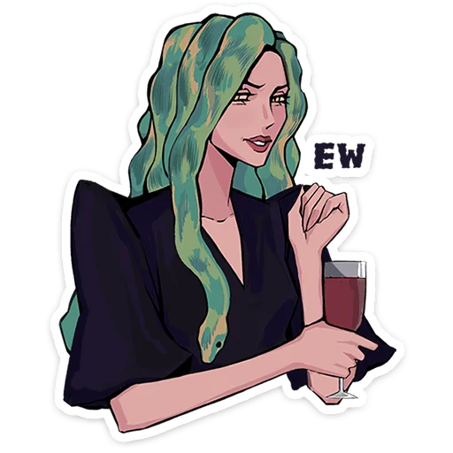 ⭐ Стикер «Сцилла» для Telegram