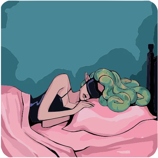 😴 Эмодзи «Сцилла» для Telegram