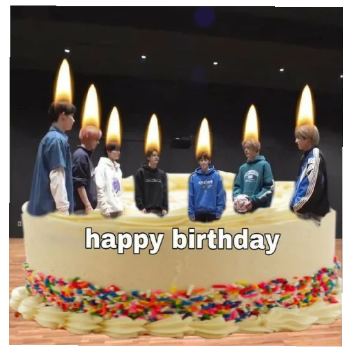 🎉 Стикер «С днём рождения Happy Birthday» для Telegram