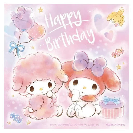 🥳 Стикер «С днём рождения Happy Birthday» для Telegram
