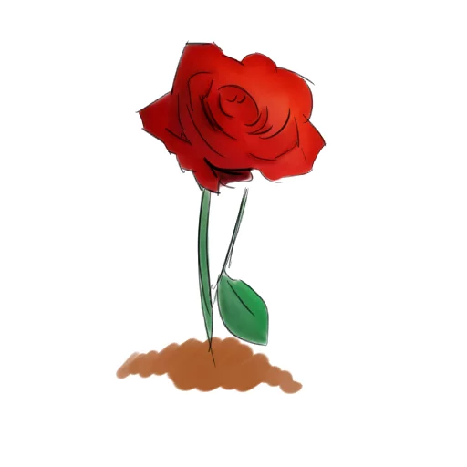 🌹 Стикер «Creatures» для Telegram