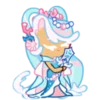 🌊 Эмодзи «Sea Fairy Cookie» для Telegram
