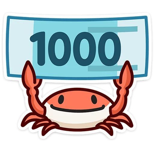 💴 Стикер «Морской коктейль» для Telegram