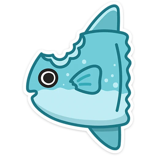 😵 Стикер «Морской коктейль» для Telegram