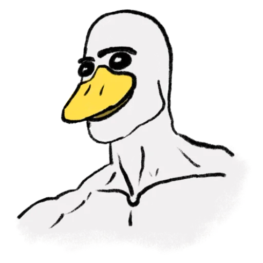 🦾 Стикер «Чайка Чипс» для Telegram