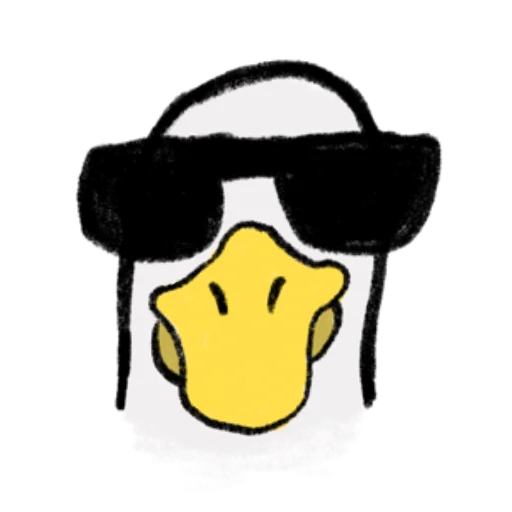 😎 Стикер «Чайка Чипс» для Telegram