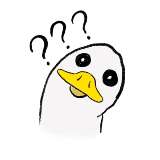 🤔 Стикер «Чайка Чипс» для Telegram