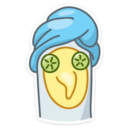 🥒 Стикер «Сегодня к нам прилетела чайка по имени Джо.» для Telegram