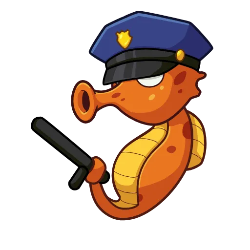 👮‍♂️ Стикер «Sea Kingdom» для Telegram